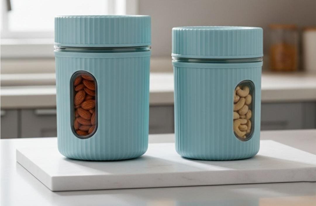 WINDOW CONTAINER SET 2 -PCS (800-ML) (PACK OF 46)